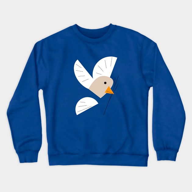 bird Crewneck Sweatshirt by Abu Muorad